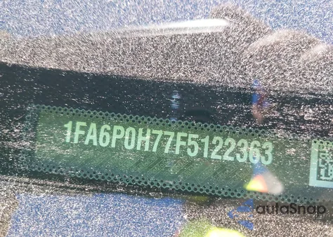 2015 Ford Fusion Se из США, поврежденный, VIN 1FA6P0H77F5122363